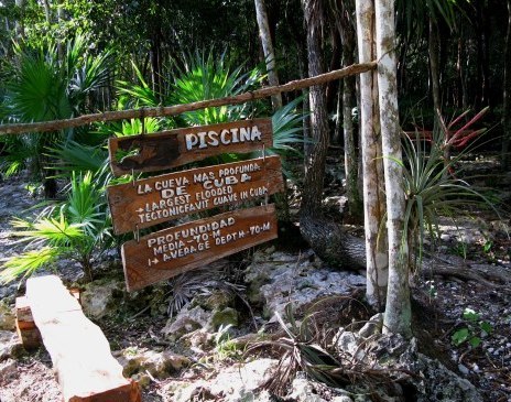 Cave of the fish Bay of Pigs Cuba