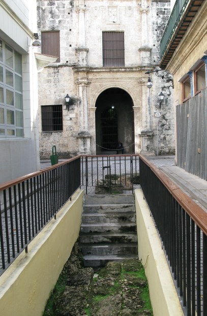 Exit from escape tunnel from Capitol Building Havana