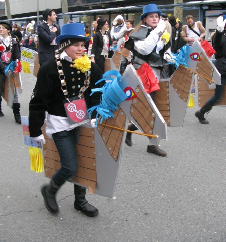Mainz Carnival Children’s Parade horses