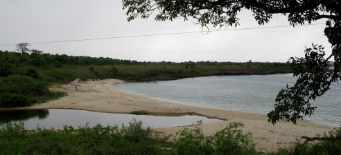 Sand beaches Bay of Pigs Cuba