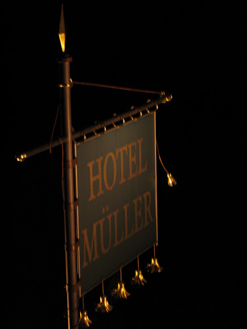 Sign of Hotel Müller Hohenschwangau